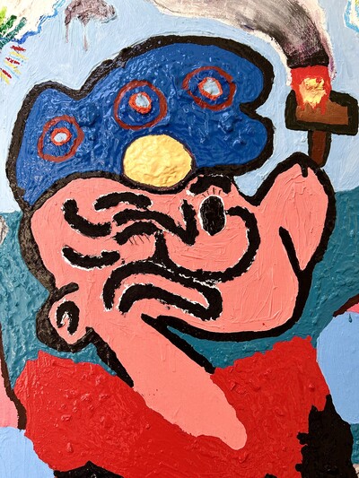 Detail I view of Popeye The Sailor Man
