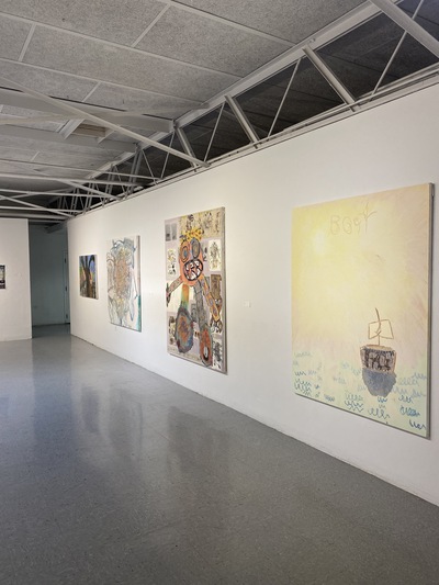 Installation view of Boat