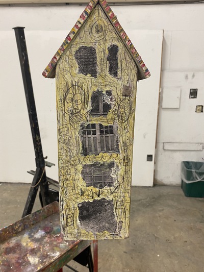 Rear view view of The Cottage