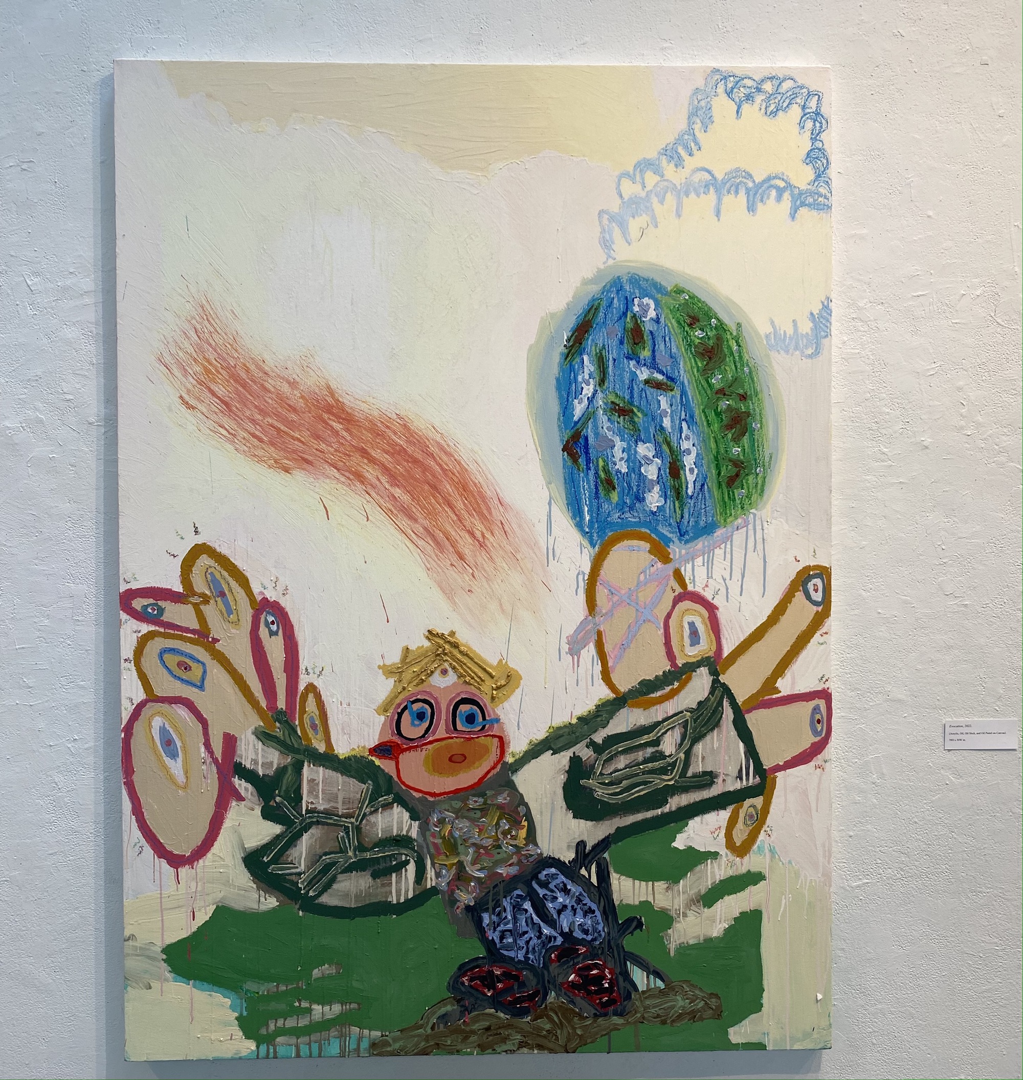 Installation I view of Evocation