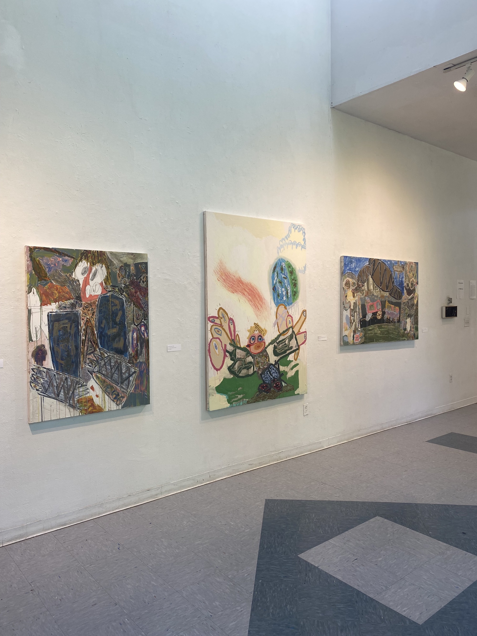 enlarged Installation II view of Evocation