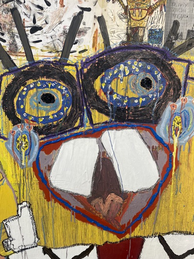 Detail view of Spongebob Squarepants