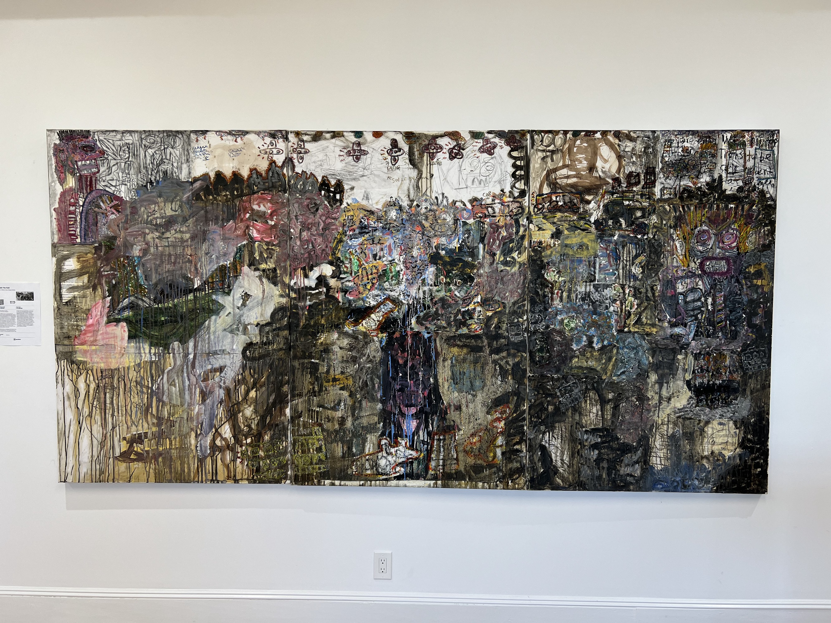 enlarged Installation view of The Fold