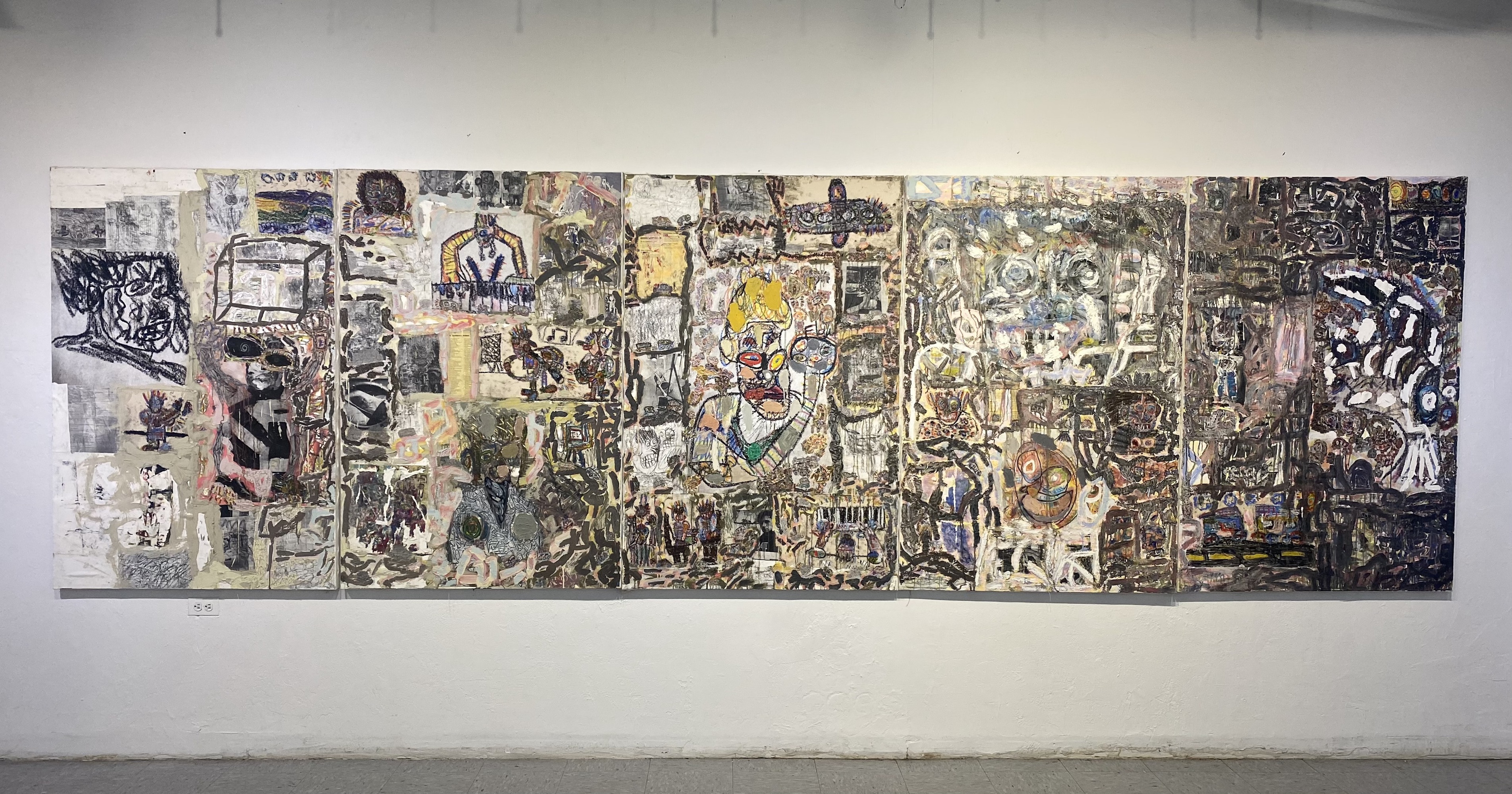 enlarged Installation view of The Show